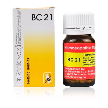 Dr. Reckeweg Bio-Combination 21 (BC 21) Tablet for TEETHING TROUBLE